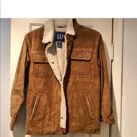 gap suede jacket